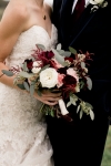 burgundy-and-white